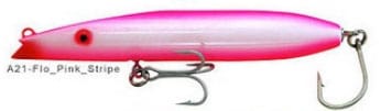 Super Strike Zig Zag Darters Flo Pink / White Streak