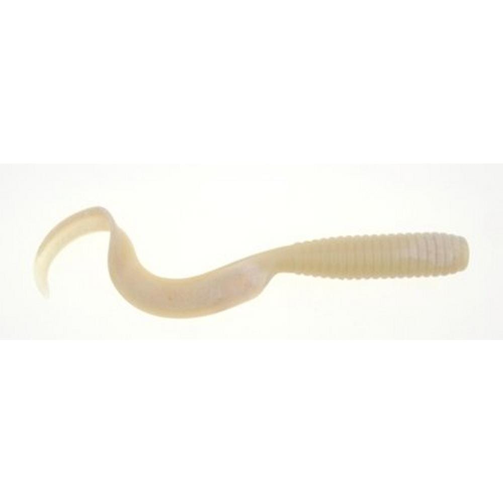 Berkley Gulp! Saltwater Grubs 8&quot; White Glow