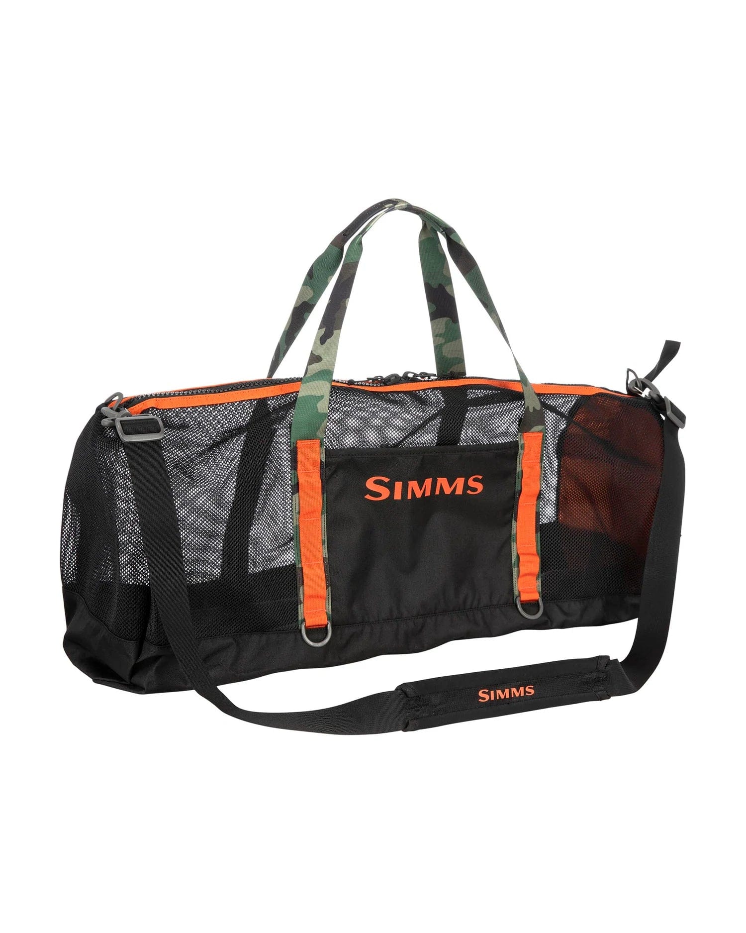 Simms Challenger Mesh Duffel - 60L Black
