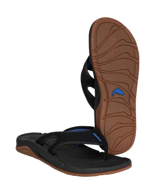 Simms Challenger Flip Flops - Mens Cinder / 8