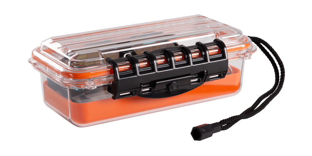 Plano Guide Series Waterproof Cases 3500 - Orange/Clear