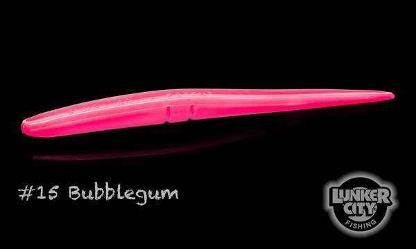 Lunker City Slug-Go 4-1/2&quot; - 8pk / Bubblegum