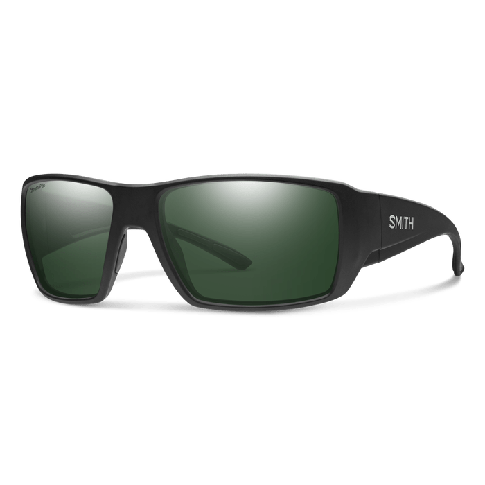 Smith Guide's Choice XL Matte Black + ChromaPop Polarized Gray Green Lens