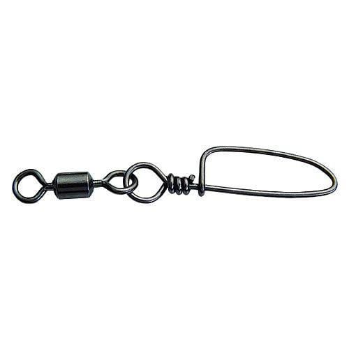 Tsunami Strong Swivel with Coastlock Snap (Black Stainless) 1/0 - 4pk