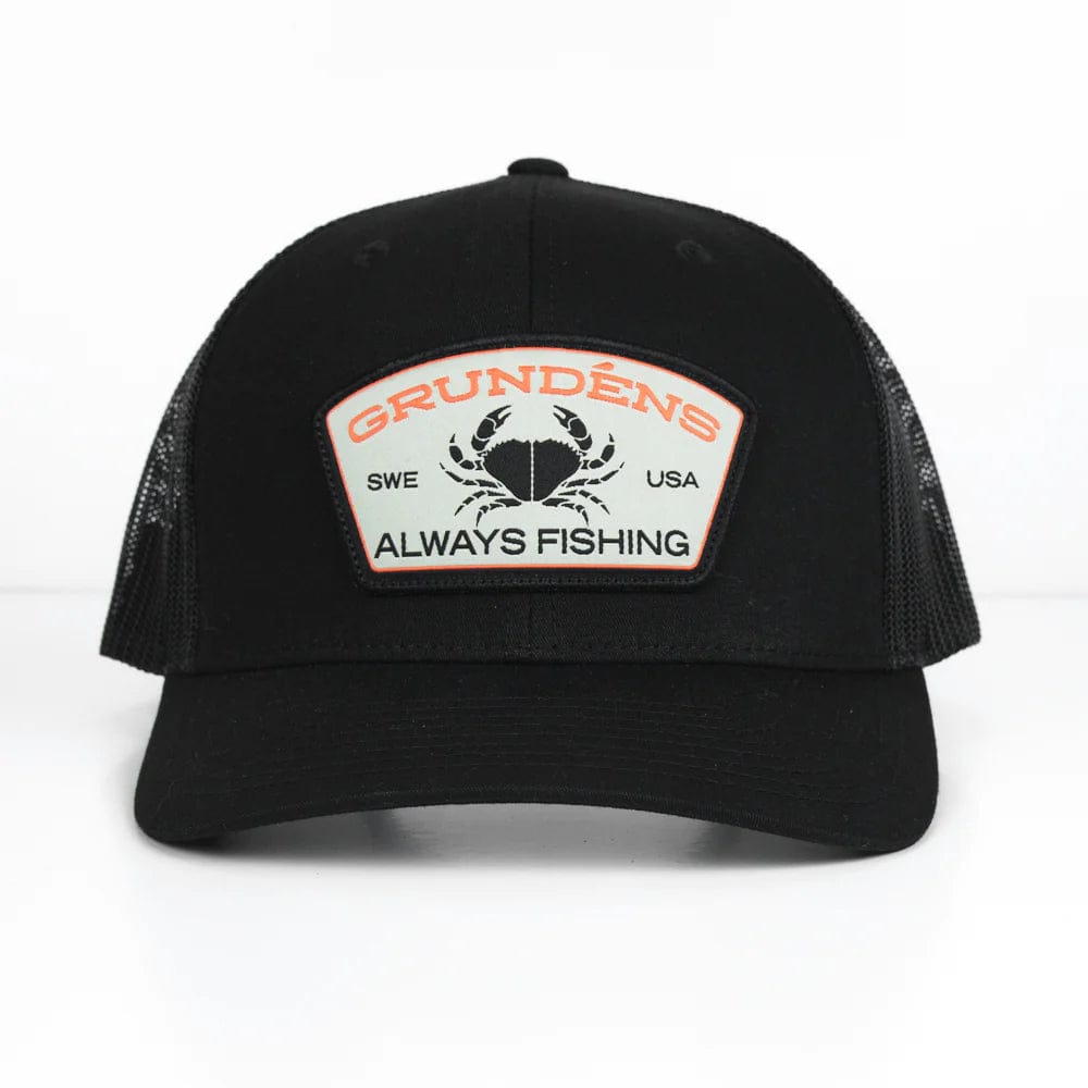 Grundens Always Fishing Trucker Hat Always Fishing Trucker / Black