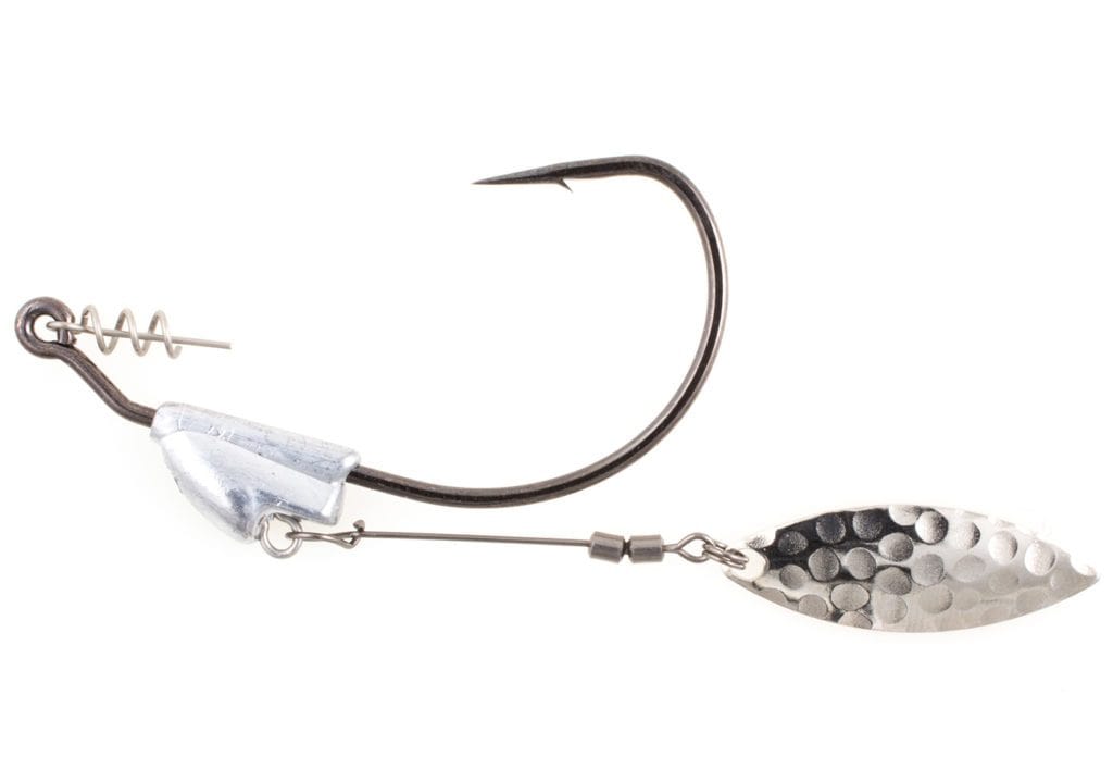 Owner Flashy Swimmer Hooks - Nickel Willow Leaf