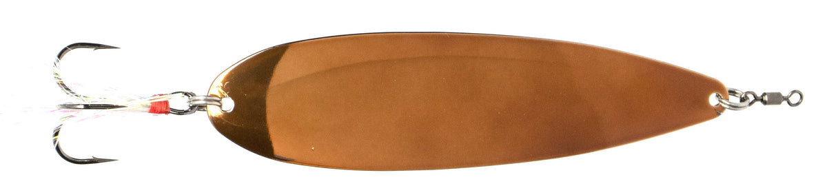 Ben Parker Magnum Flutter Spoons - Saltwater Grade 8&quot; - 3.5oz / Old School Copper