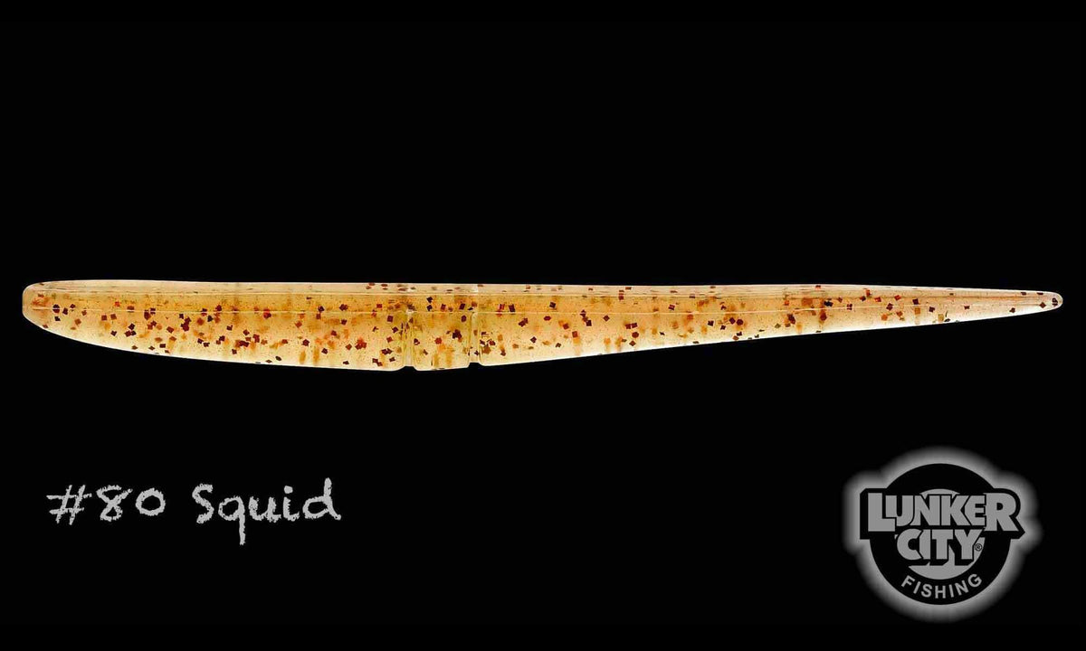 Lunker City Slug-Go 12&quot; - 3pk / Squid