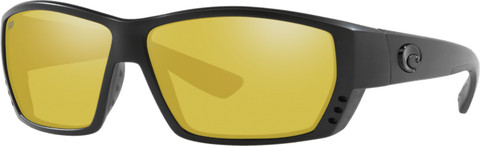 Costa Del Mar Tuna Alley Polarized Sunglasses (580P - Polycarbonate Lenses) Blackout - Blue Mirror (TA 01 OBMP)