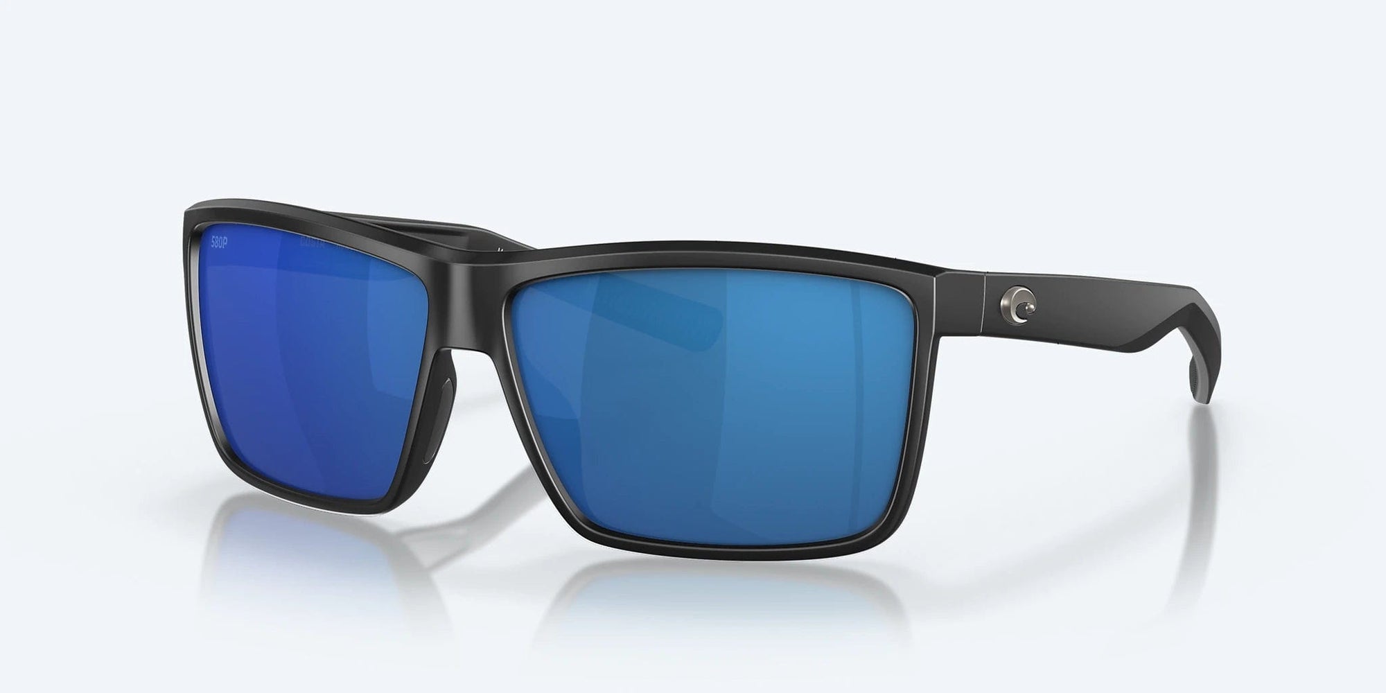 Costa Del Mar Rinconcito Polarized Sunglasses (580P - Polycarbonate Lenses) Matte Gray - Green Mirror  580P