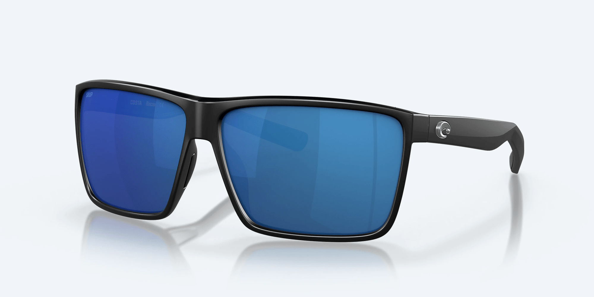 Costa Del Mar Rincon Polarized Sunglasses (580P - Polycarbonate Lenses) Matte Black - Gray Polarized 580P