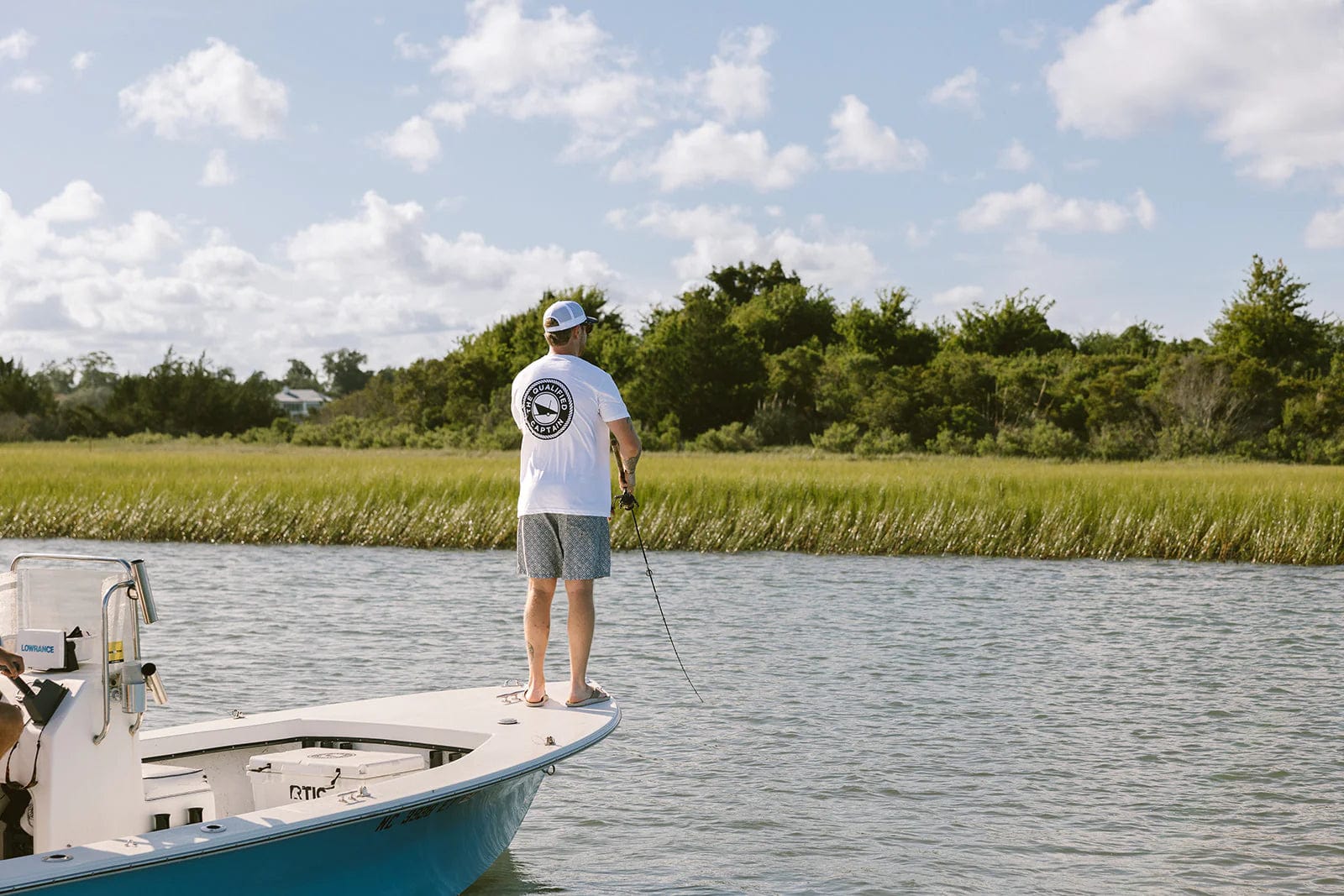 Qualified Captain Qualified Tee White / Small