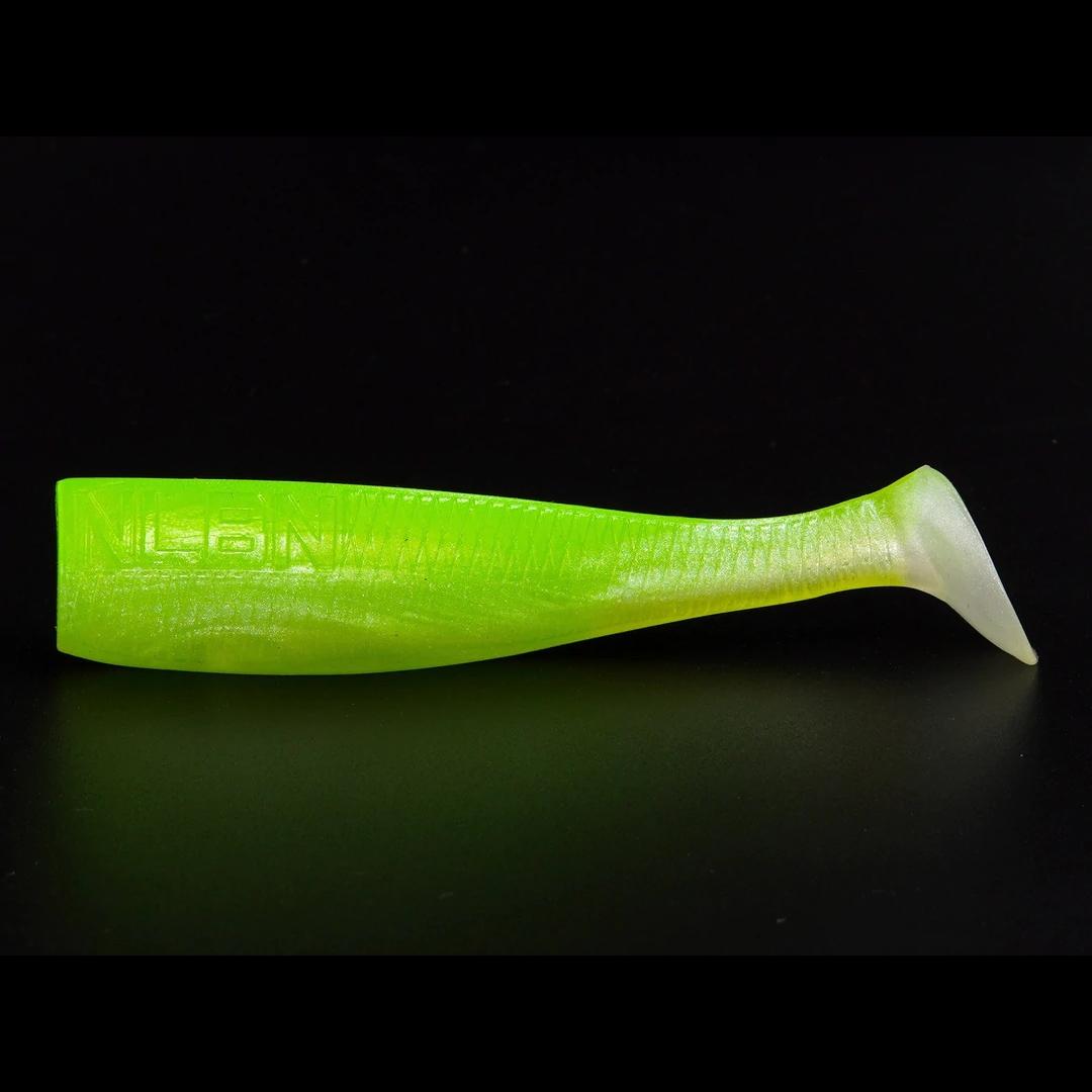 No Live Bait Needed 5&quot; Paddle Tail Limesider