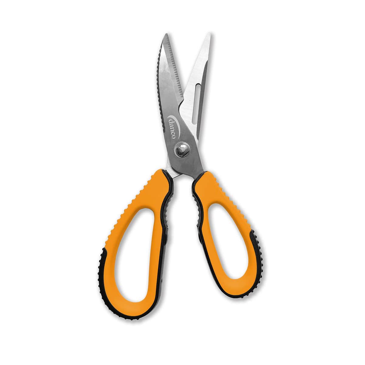 Danco 9&quot; Stainless Steel Bait Shears Orange