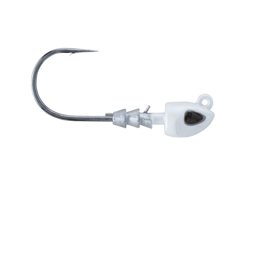 Berkley Fusion19 Swimbait Jigheads 3pk Pearl White / 1/8oz - 2/0 - 3pk