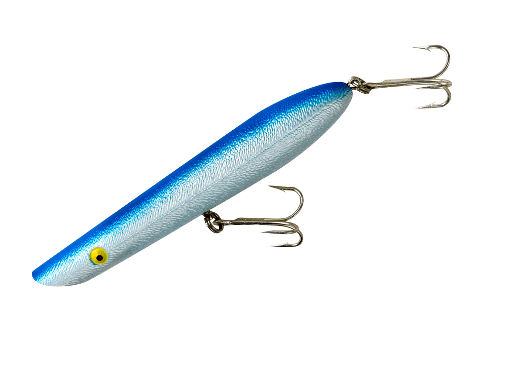 Cotton Cordell Pencil Poppers 1 oz / Pearl/Blue