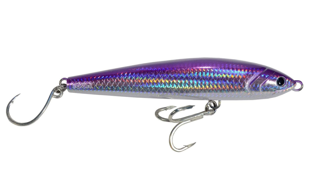 Hogy Lures Charter Grade Sliders Violet Glow