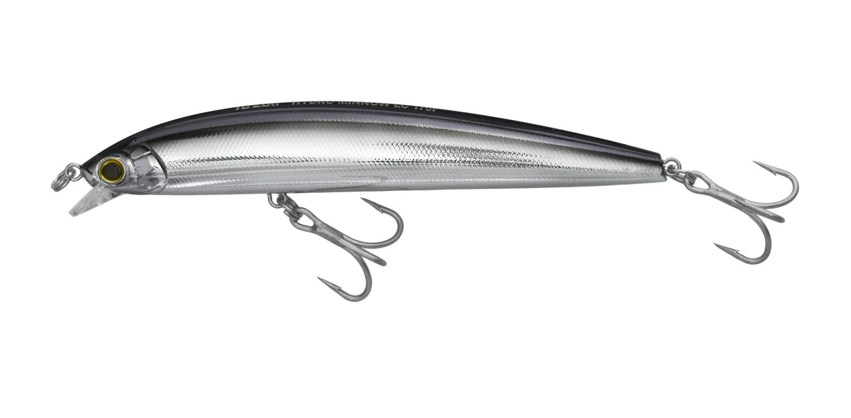Yo-Zuri Hydro Minnow LC R1323 - 1-3/4 oz / Black Silver