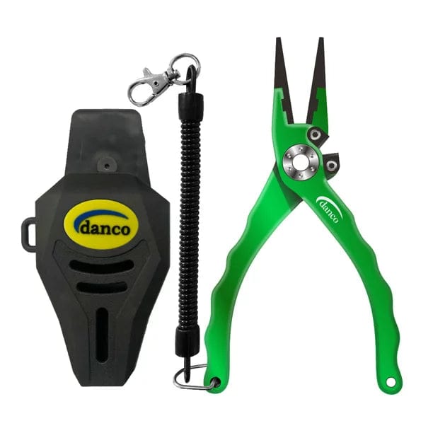 Danco Admiral Tournament 7.5&quot; Aluminum Pliers Emerald Green