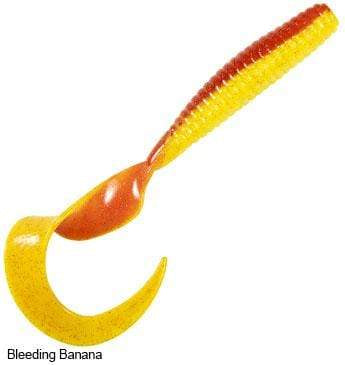 Z-Man DoormatadorZ Saltwater Grubs Bleeding Banana / 6&quot; - 3pk