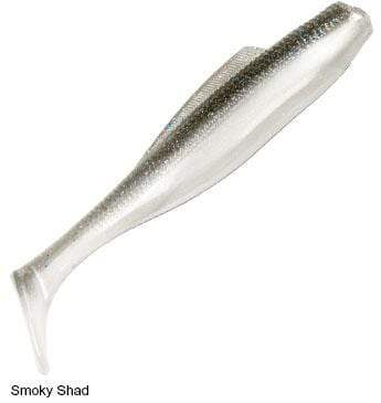 Z-Man DieZel MinnowZ Smokey Shad / 4&quot; - 5pk