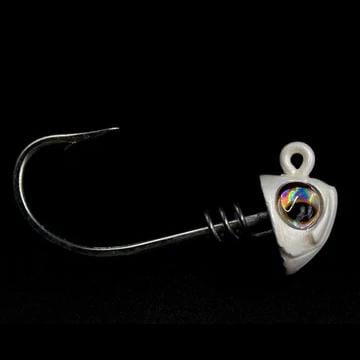 No Live Bait Needed (NLBN) Screwlock Jigheads for 5&quot; Bait (2 Pack)
