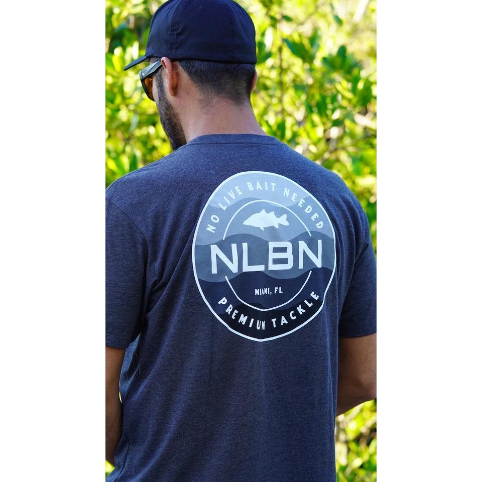 No Live Bait Needed (NLBN) Wavy Crest T-Shirt