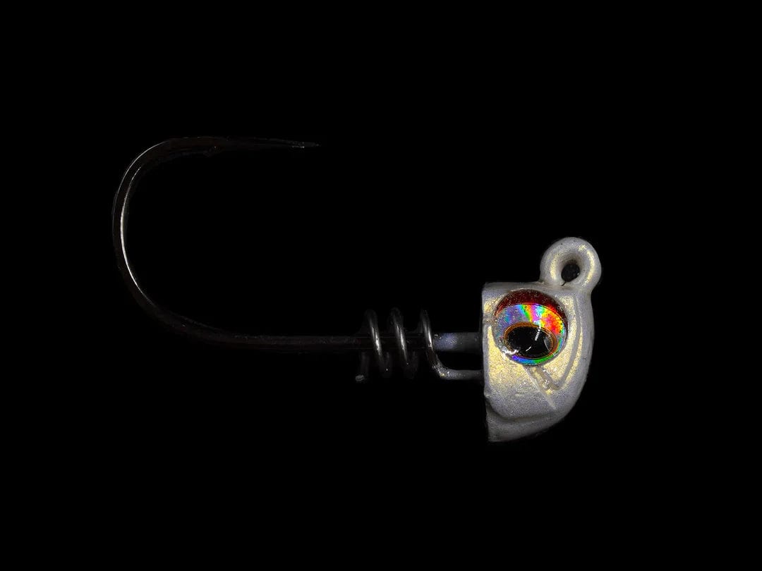 No Live Bait Needed (NLBN) Screwlock Jigheads for 3&quot; Bait