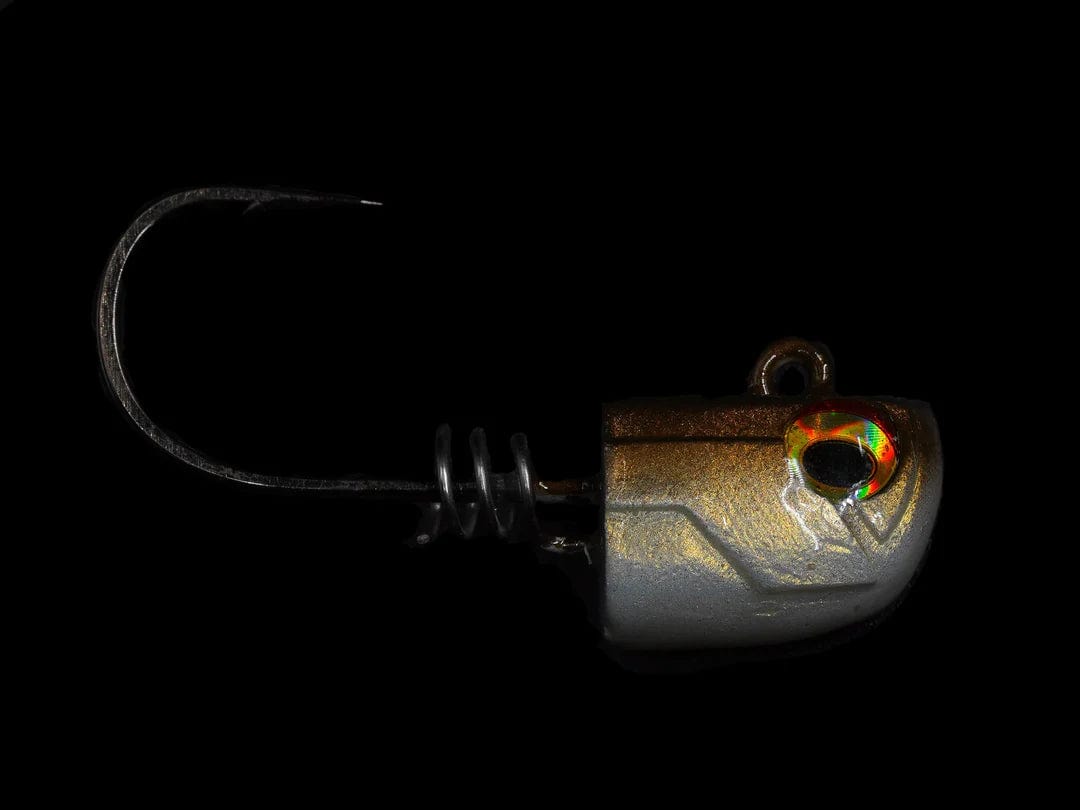 No Live Bait Needed (NLBN) Screwlock Jigheads for 3&quot; Bait