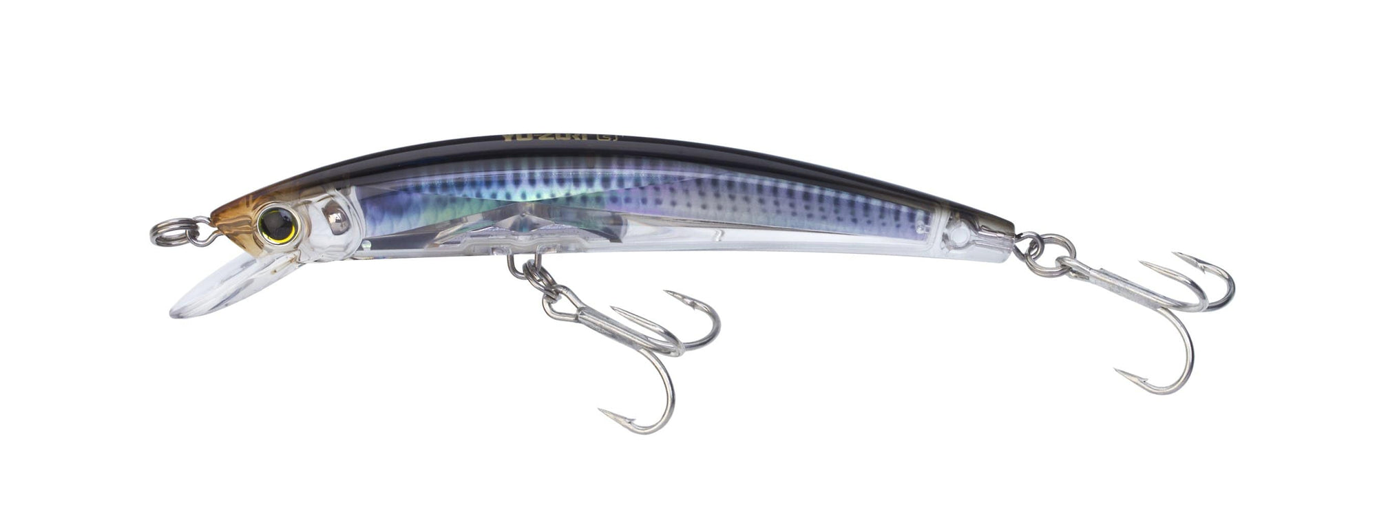 Yo-Zuri Crystal 3D Minnow (Sinking) 7/8 oz - 130MM / 5-1/4" / Real Glass Minnow