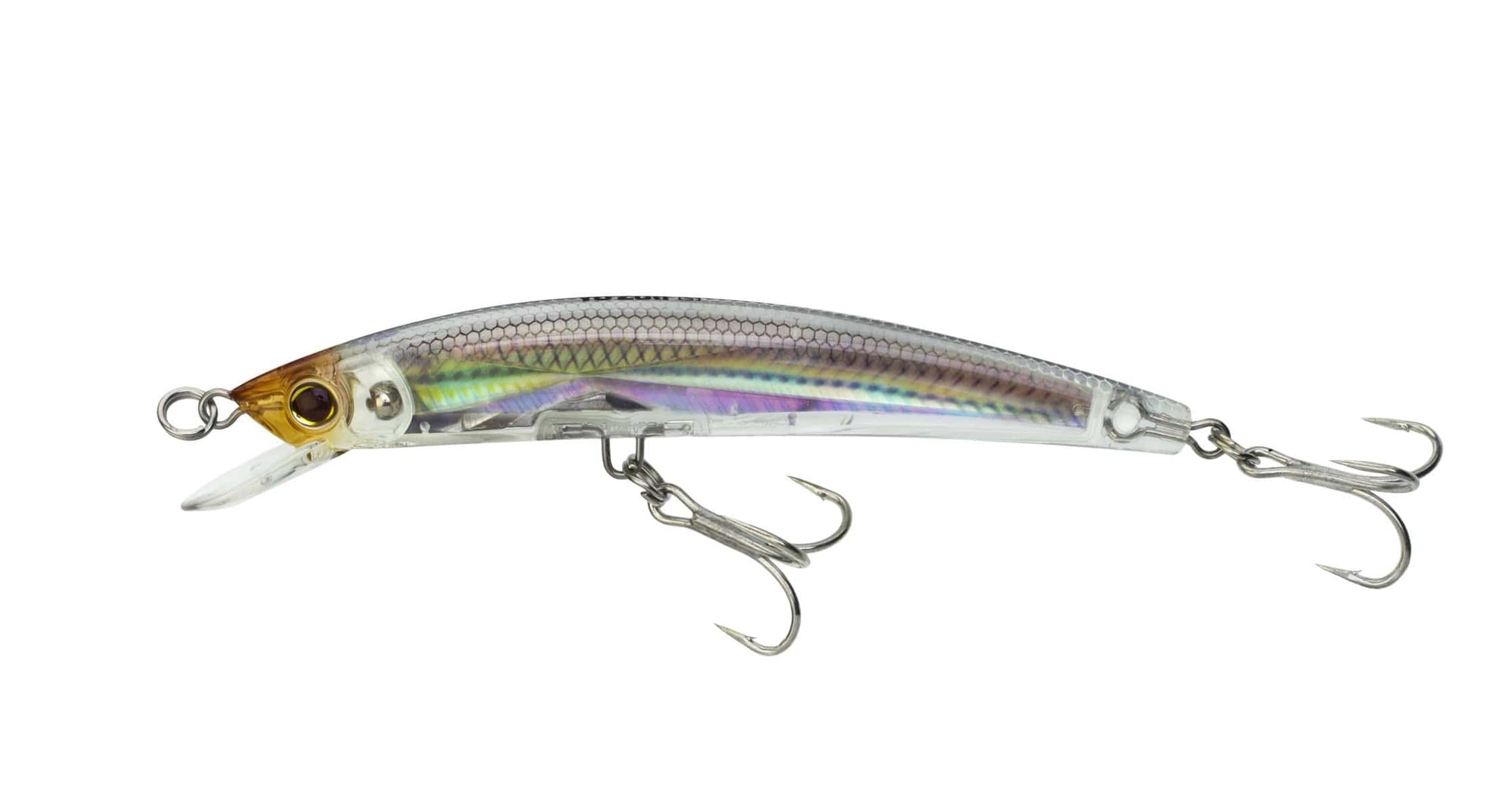 Yo-Zuri Crystal 3D Minnow (Sinking) 7/8 oz - 130MM / 5-1/4" / Real Glass Minnow