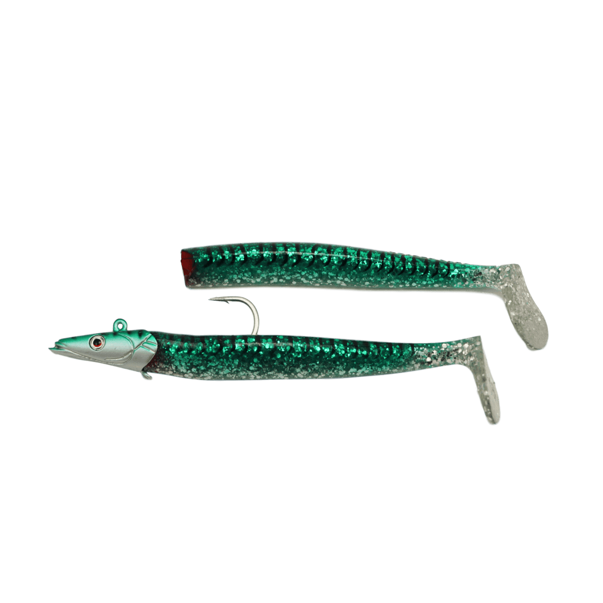 Savage Gear Soft Sandeel Lures 7.5&quot; - 3-1/2oz - SE-J180 / Green Mackerel