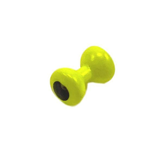 Hareline Painted Lead Eyes Small / Chartreuse