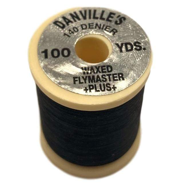 Danville Flymaster Plus Waxed Thread 140 Denier Black