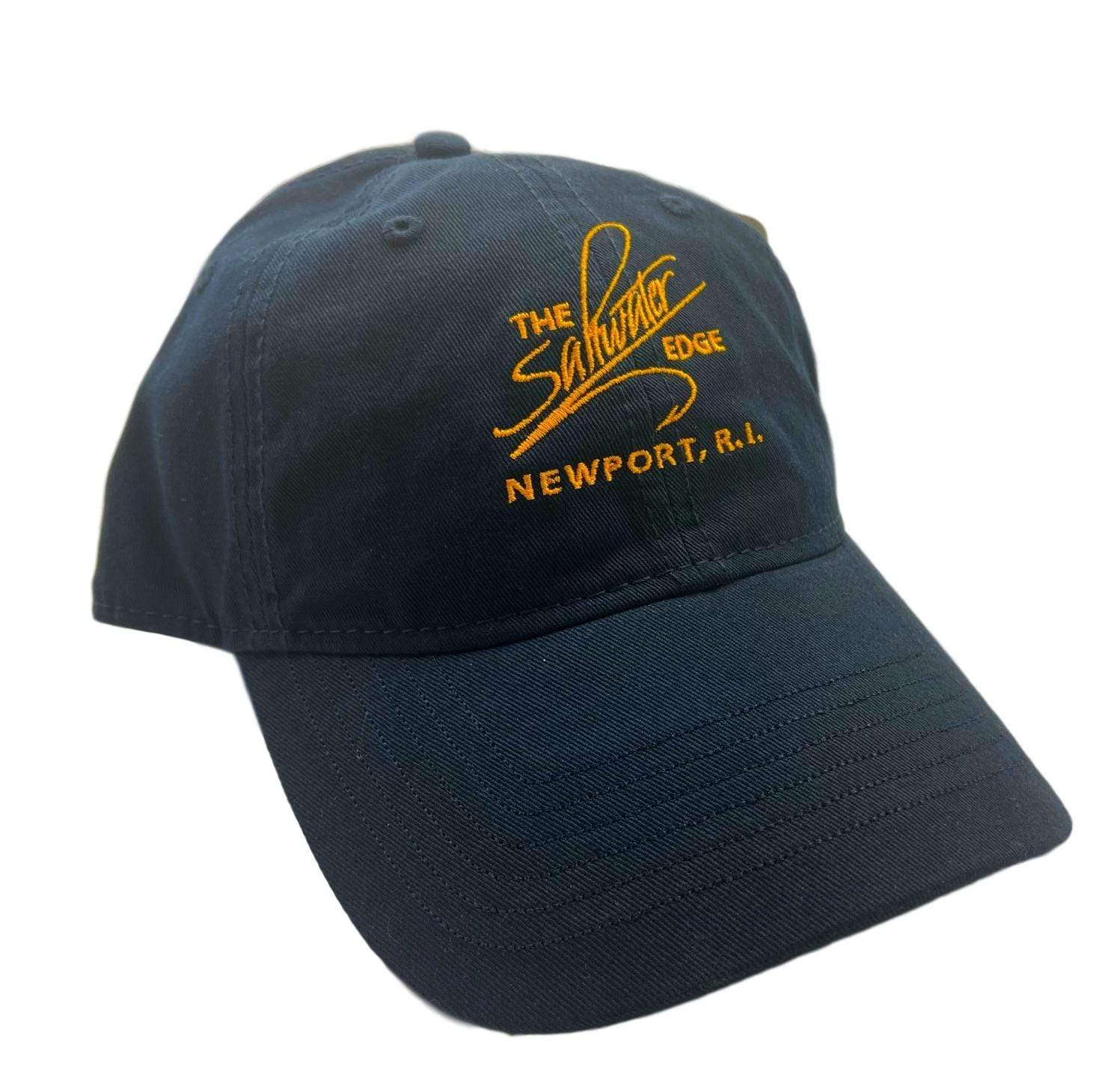 Saltwater Edge Logo Epic Washed Twill Cap Navy