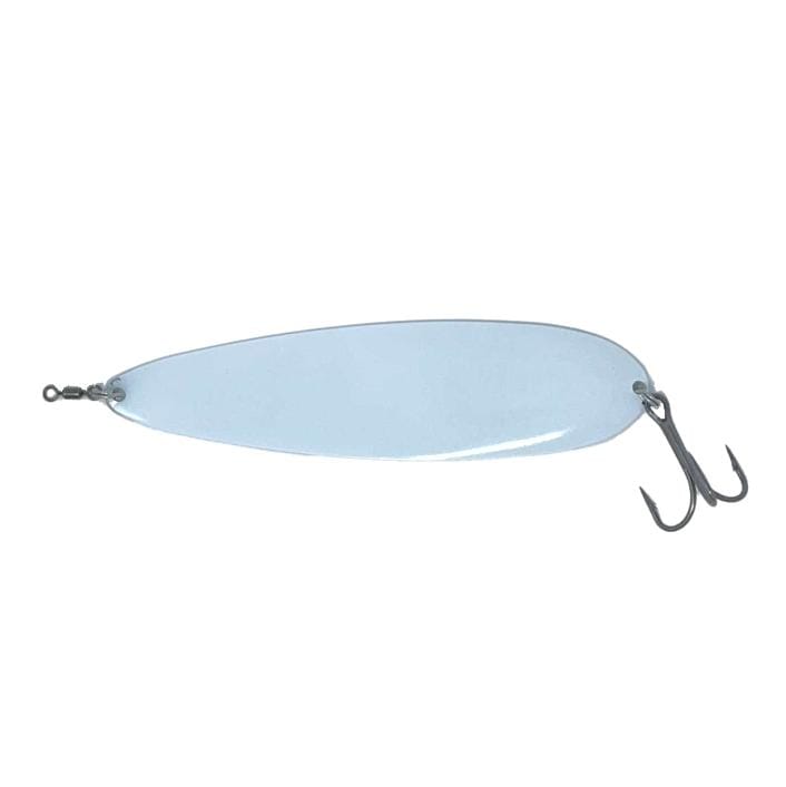 Ben Parker Magnum Flutter Spoons - Saltwater Grade 8&quot; - 3.5oz / Snow