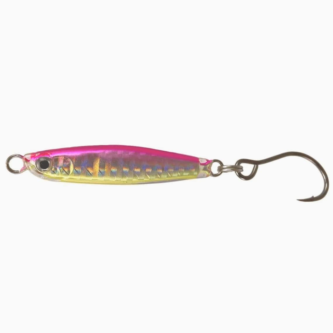 Fish Snax Peanut Jigs 1.5&quot; - 1/2oz / Pink Electric Chicken