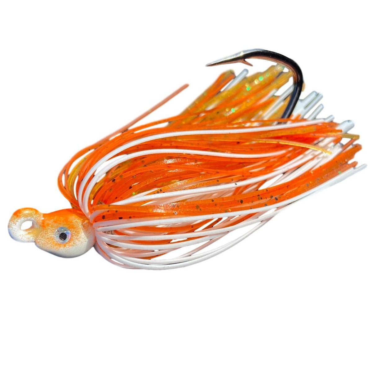 Backwater Custom Baits Poison Tail Jigs (1/4oz Teasers) New Penny