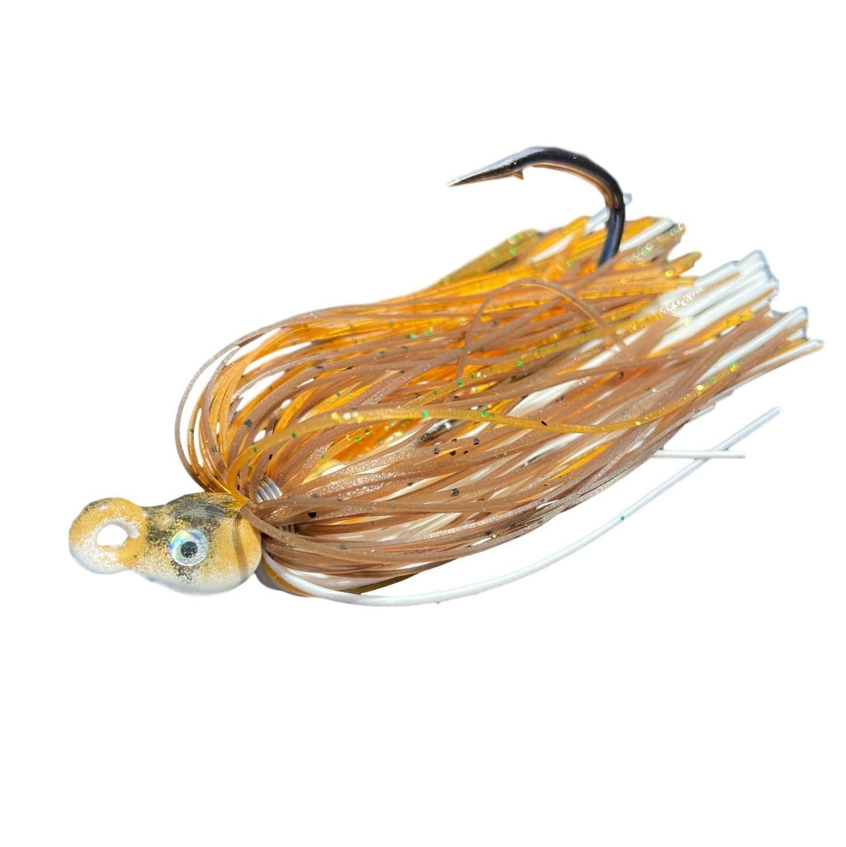 Backwater Custom Baits Poison Tail Jigs (1/4oz Teasers) Sandeel