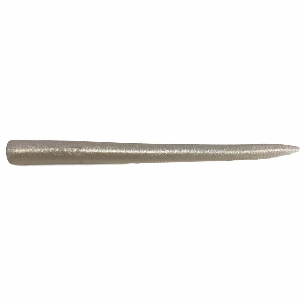 RonZ Soft Bait Replacement Tails Silver Metallic / 4&quot; - 12pk