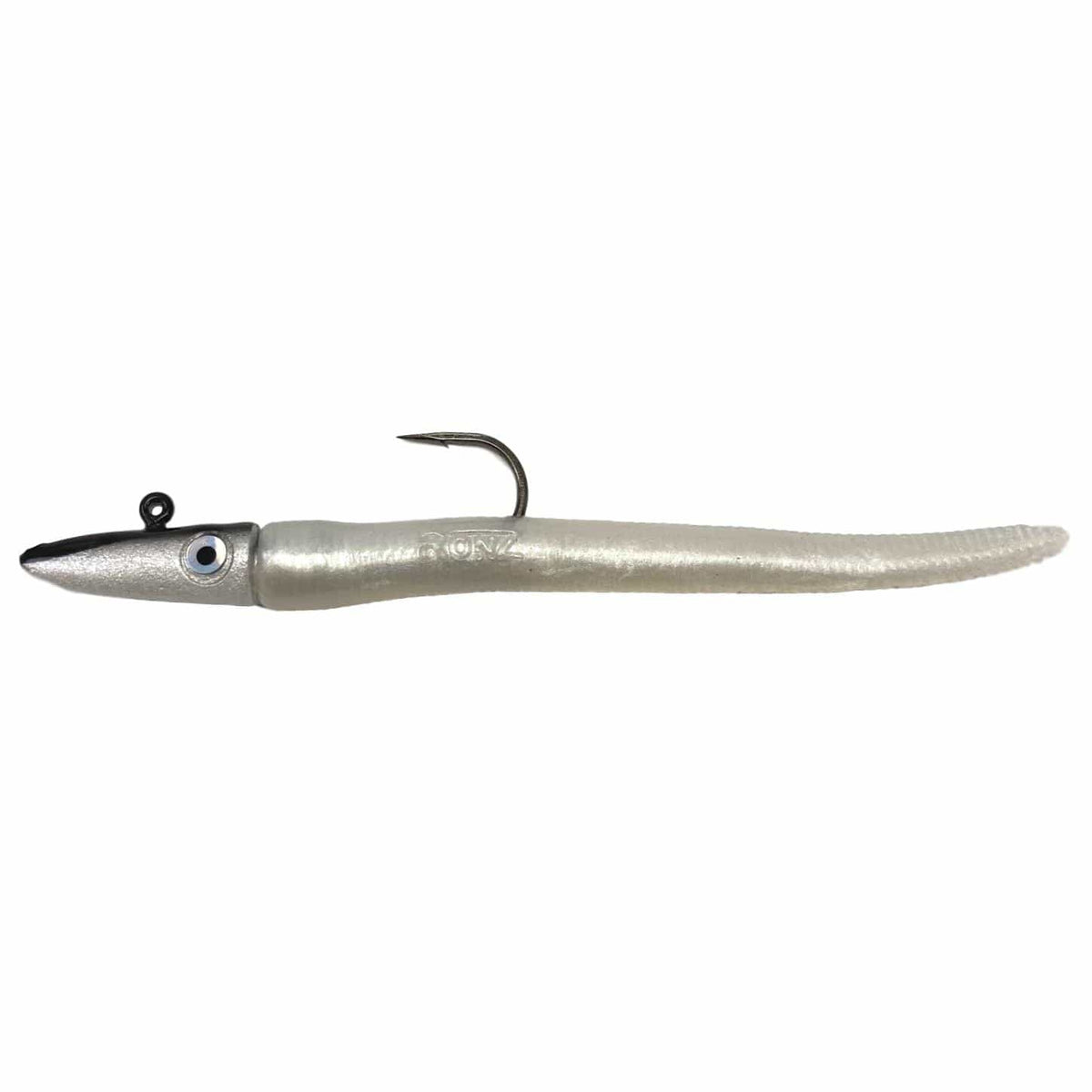 RonZ Original Series Rigged Soft Baits 4&quot; - 1/4oz / White Pearl