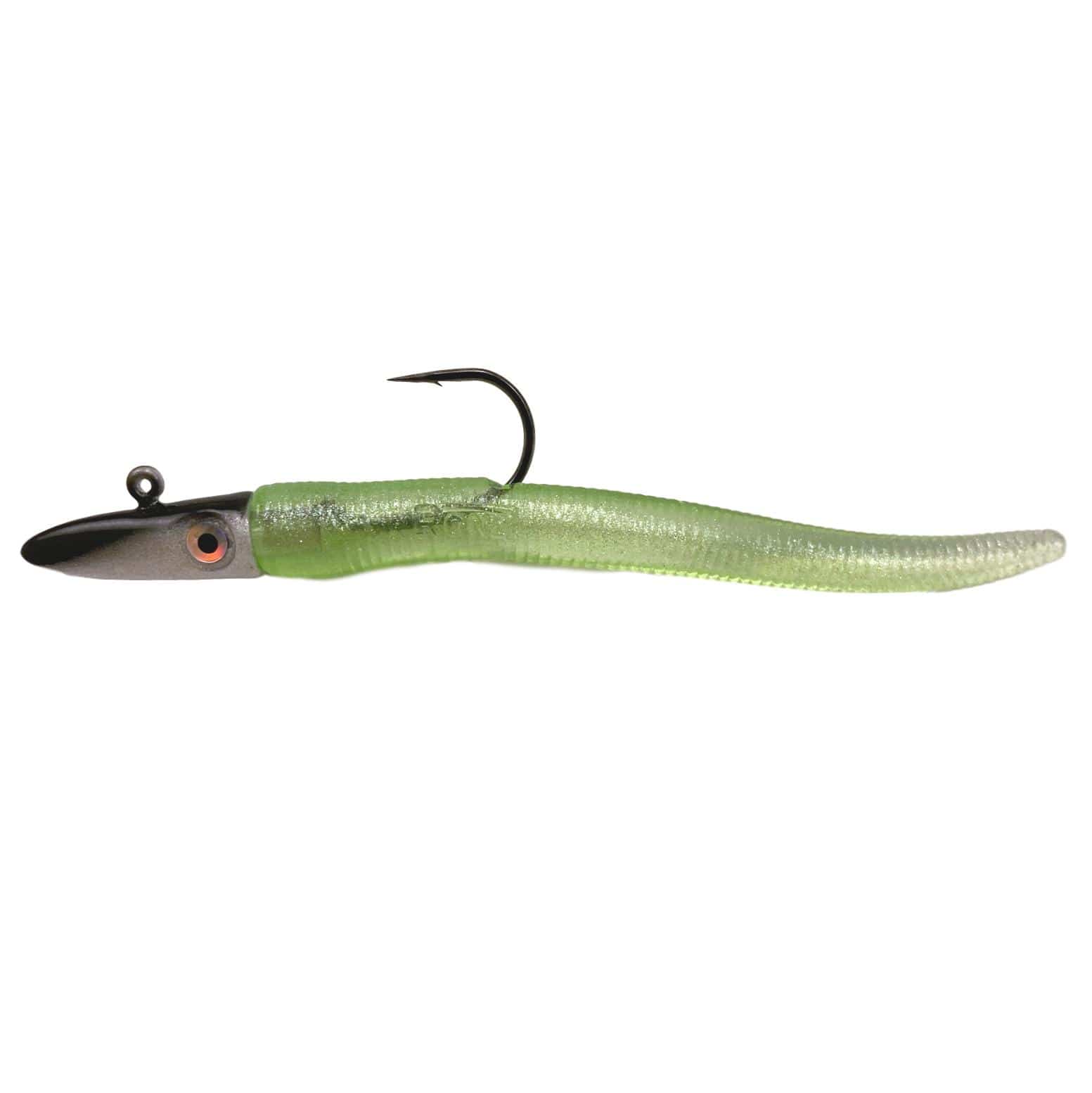 RonZ Original Series Rigged Soft Baits 4" - 1/4oz / Olive Metallic