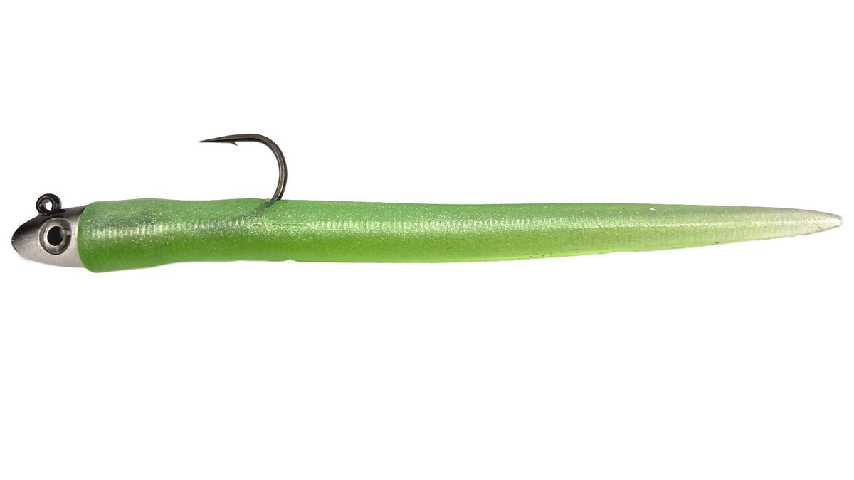 RonZ Original Series Rigged Soft Baits 8&quot; - 2oz / Olive Metallic