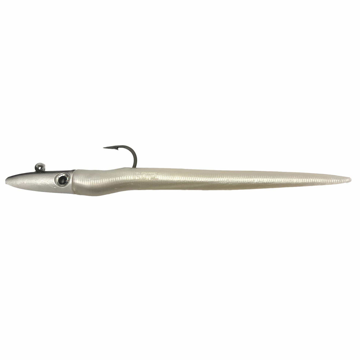 RonZ Original Series Rigged Soft Baits 8&quot; - 2.5oz / White Pearl