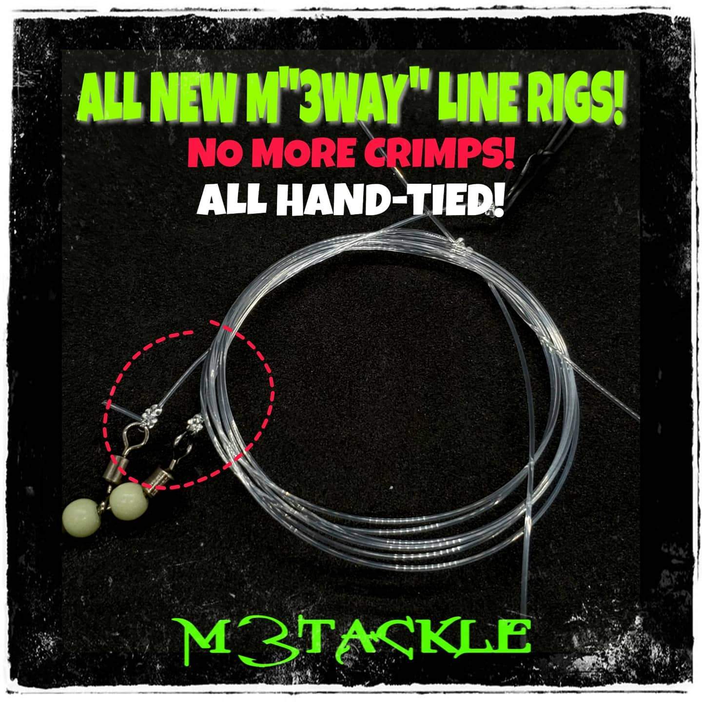 M3Tackle "3-Way" Line Rigs