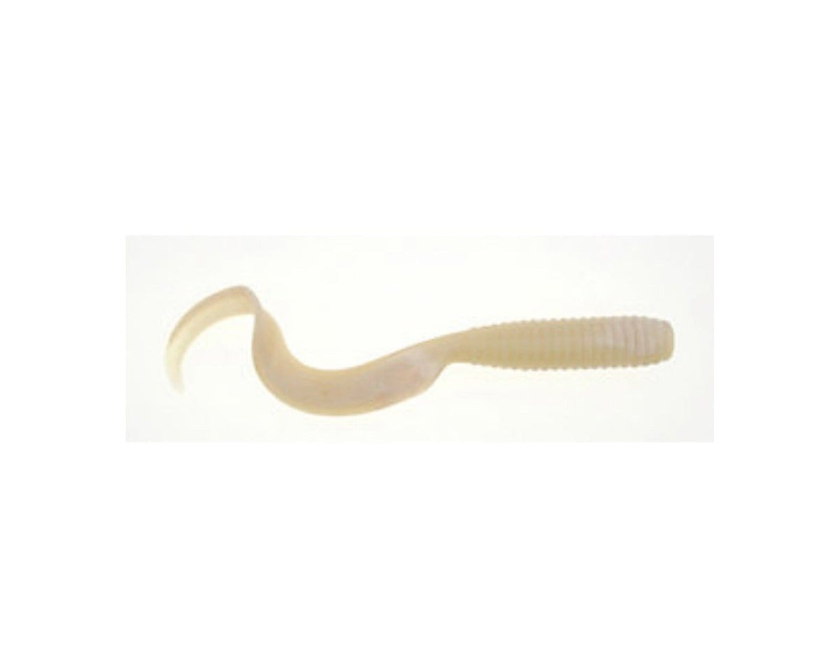 Berkley Gulp! Saltwater Grubs 6&quot; White Glow