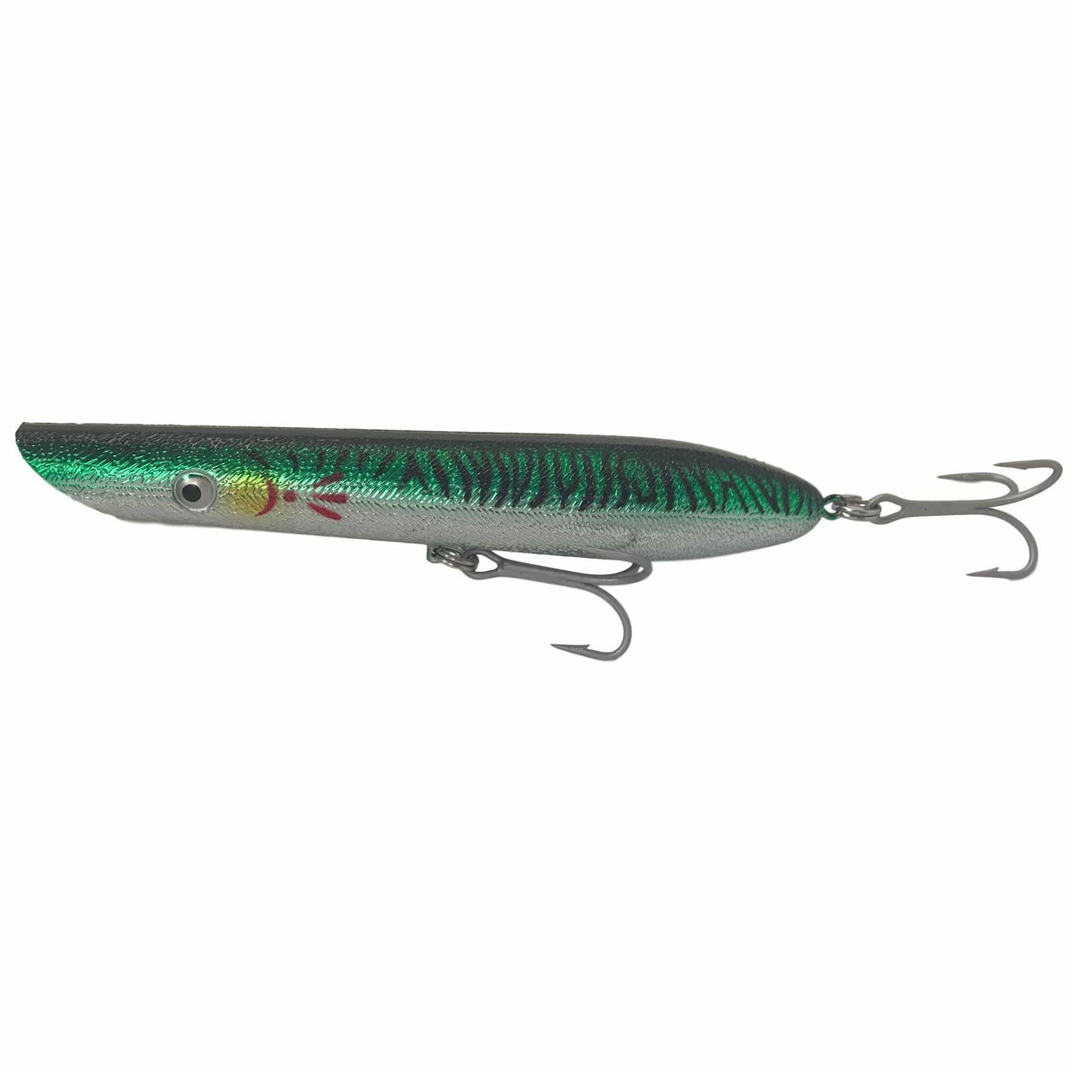 Cotton Cordell Pencil Poppers 1 oz / Green Mackerel