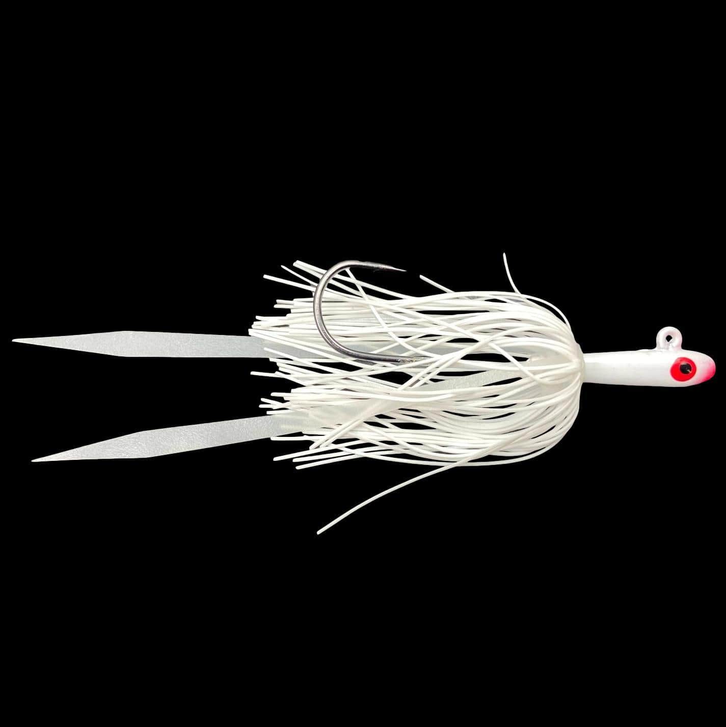 Tsunami Glass Minnow w/ Silicone Skirt Glow