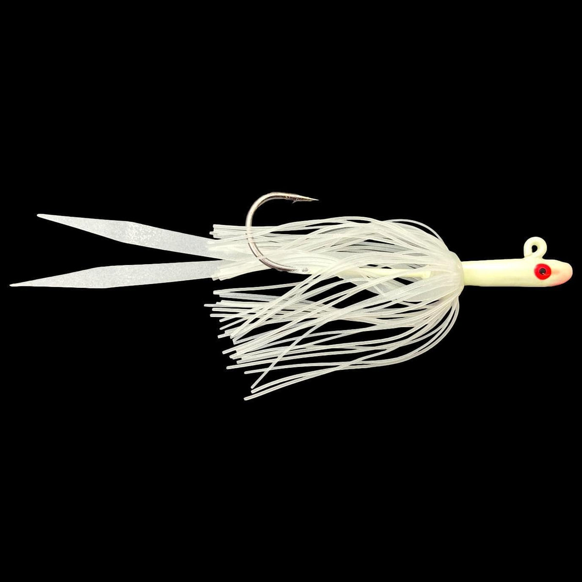 Tsunami Glass Minnow w/ Silicone Skirt Glow
