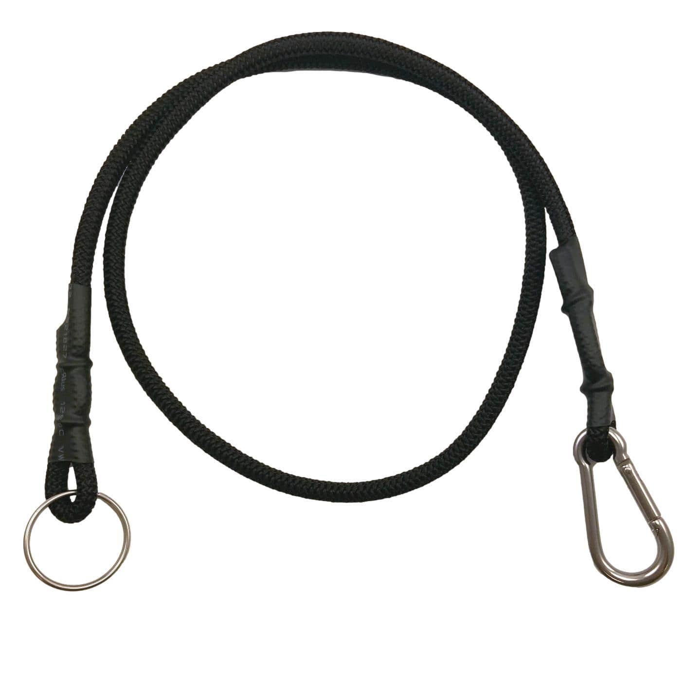 Turtle Cove Tackle Heavy Duty Surf Lanyard Black - 34"